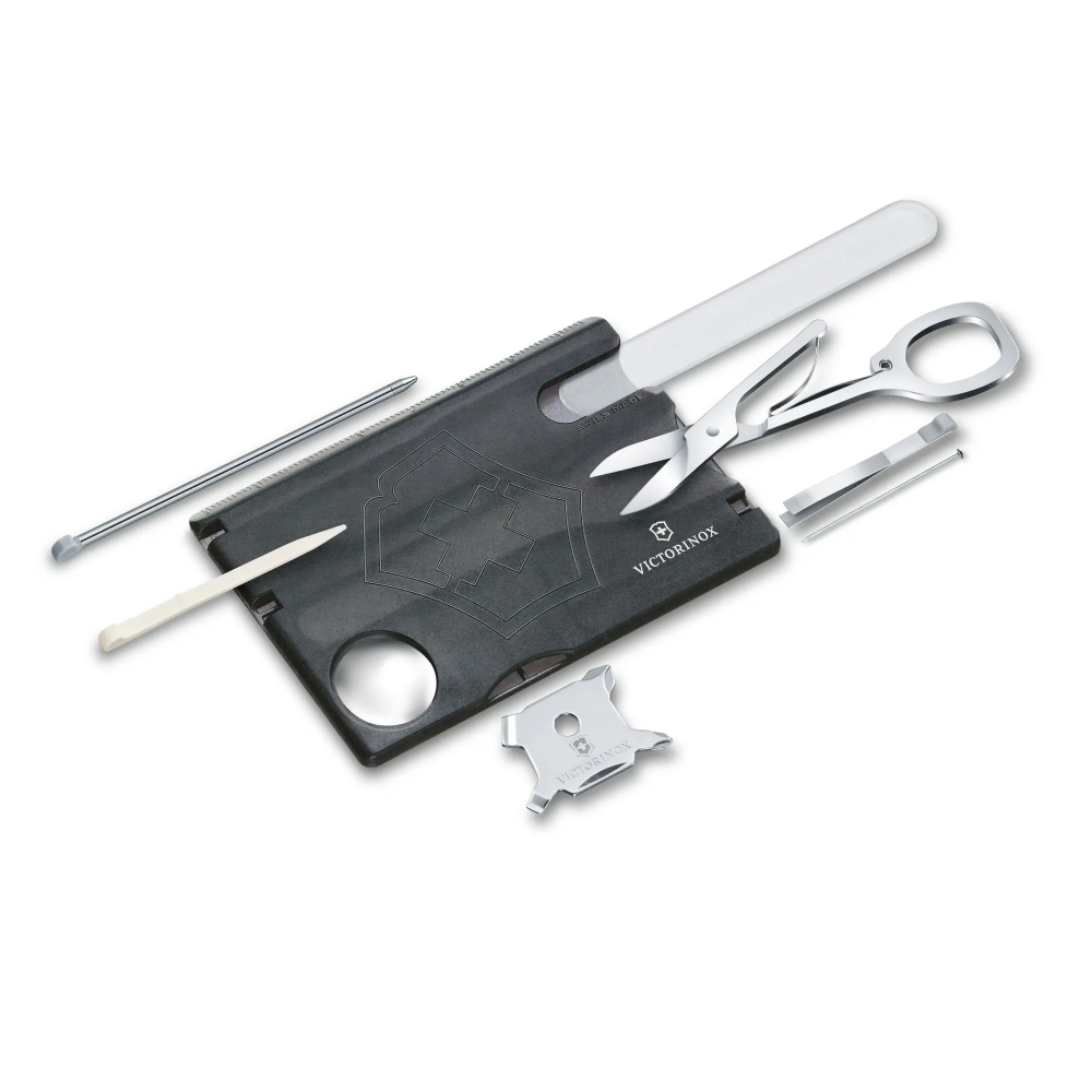 Victorinox - Swiss Card Nailcare - Noir Transparent