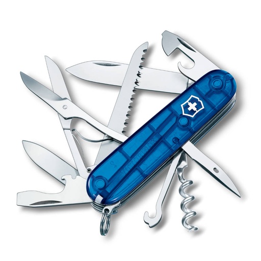 [VI/1.3713.T2] Victorinox - Huntsman Bleu Transparent